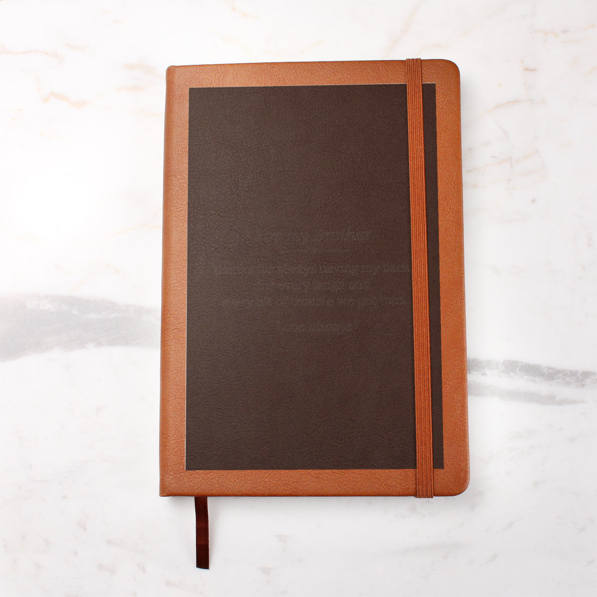 Engraved Journal – For My Brother