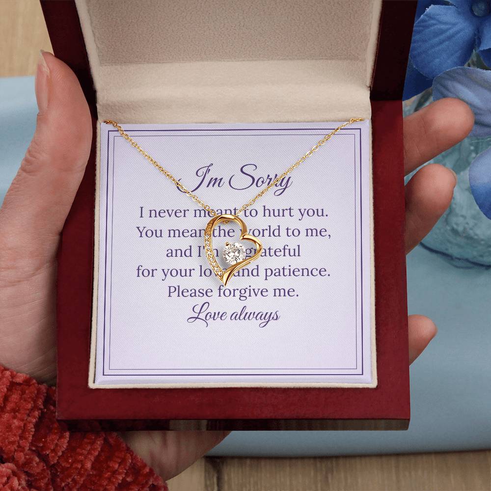 Forever Love Necklace – I'm Sorry