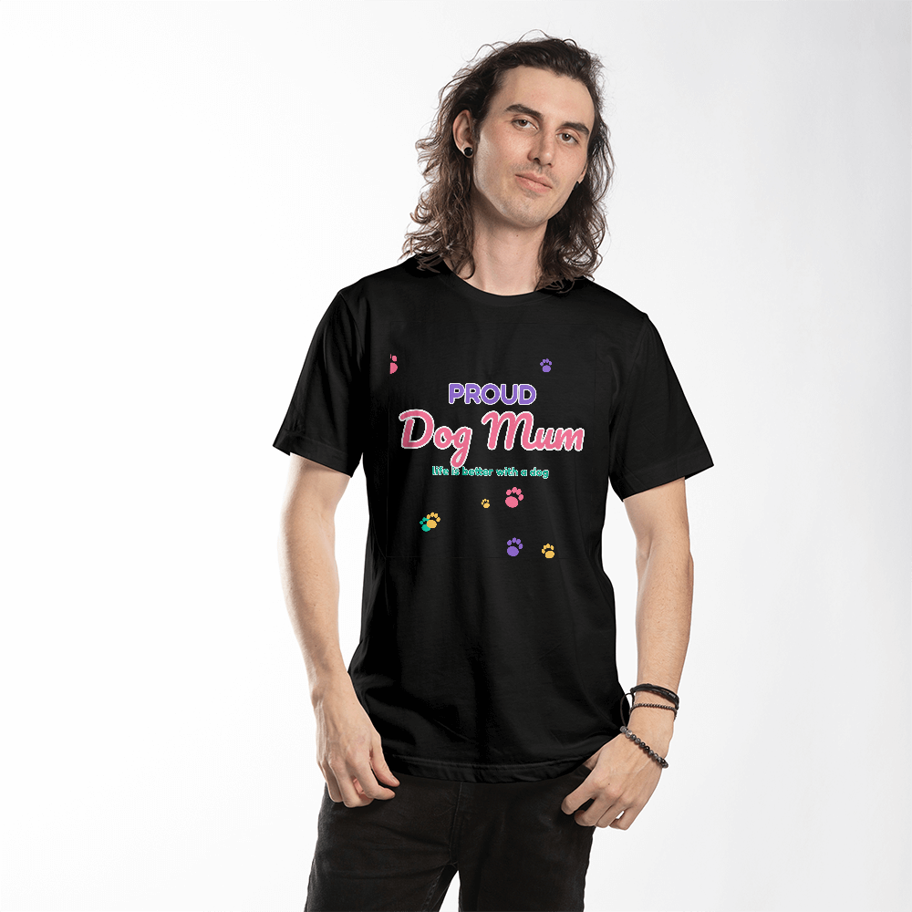 Proud Dog Mum – Unisex T-Shirt