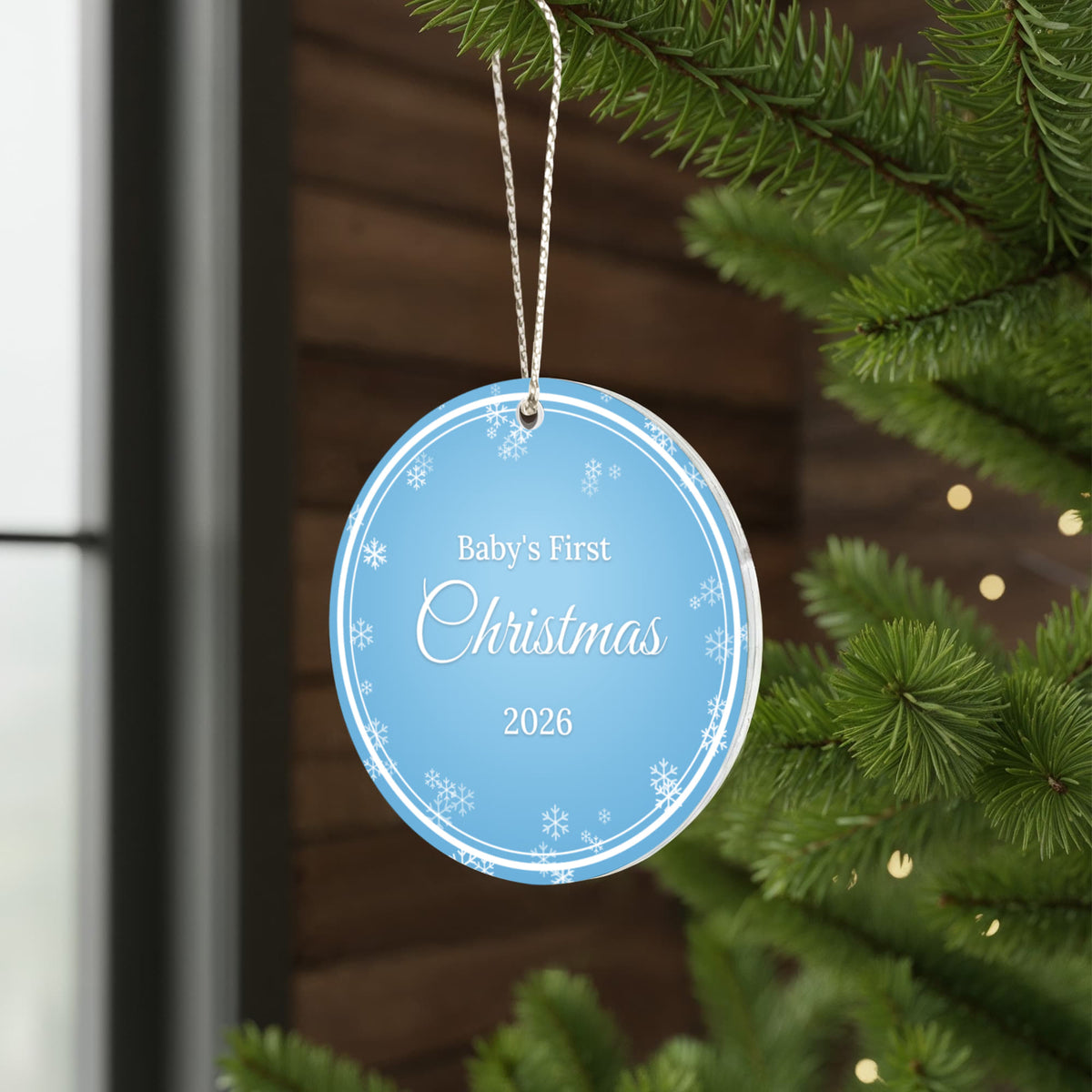 Baby's First Christmas 2026 – Christmas Ornament