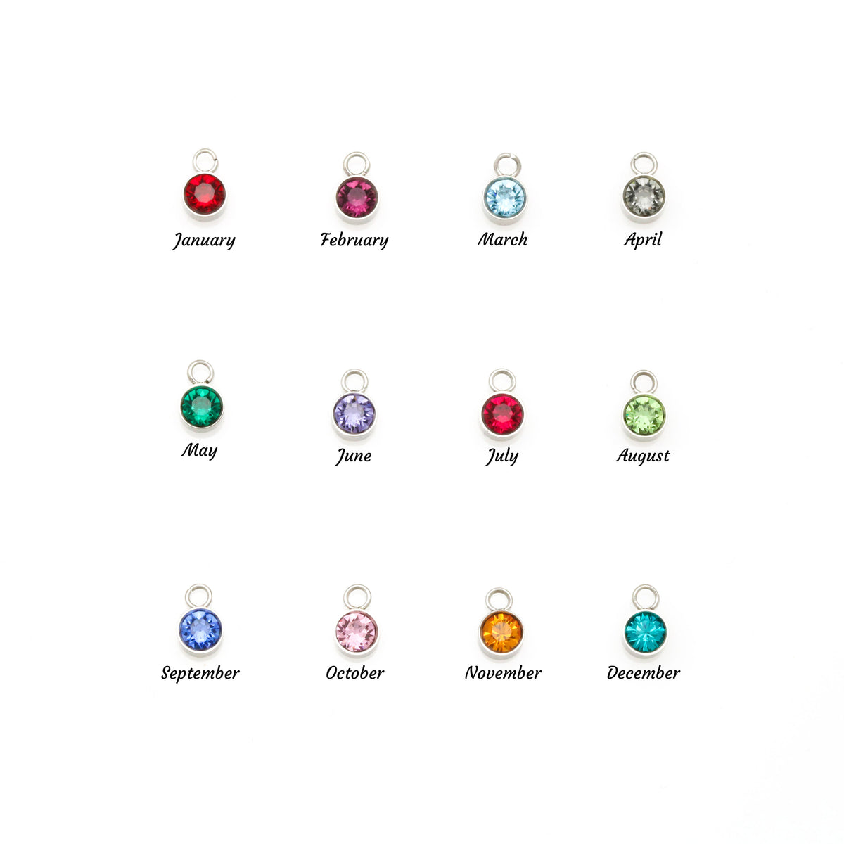 Personalised Birthstone Name Necklace – Daughter