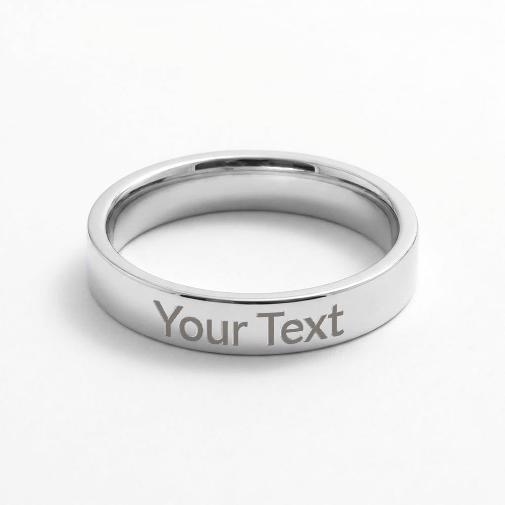 Personalised Engraved Ring – To My Wife