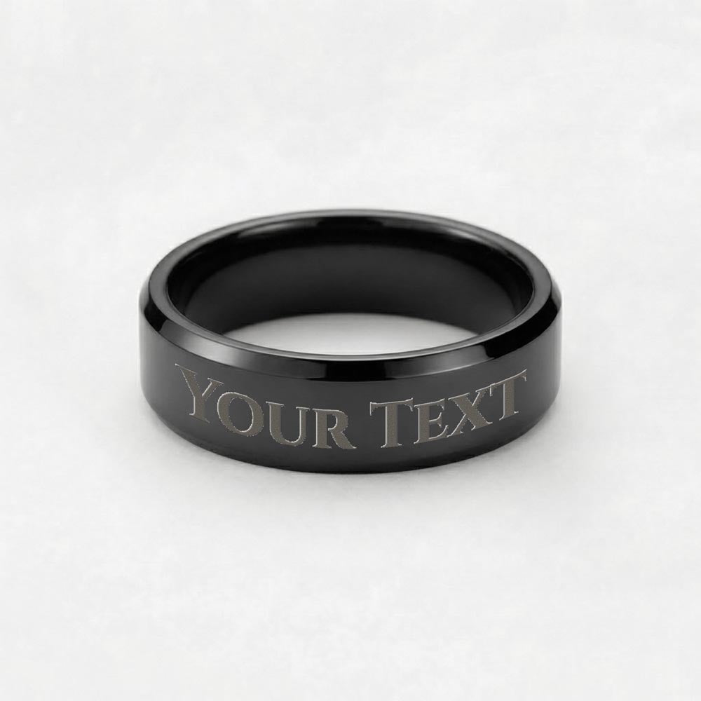 Personalised Engraved Men's Ring – To My Son