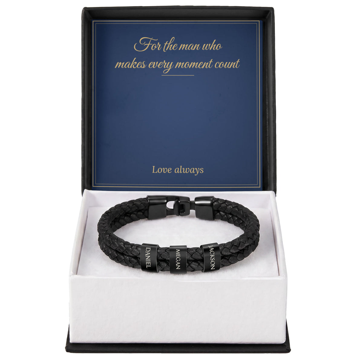Personalised Men's Name Bracelet