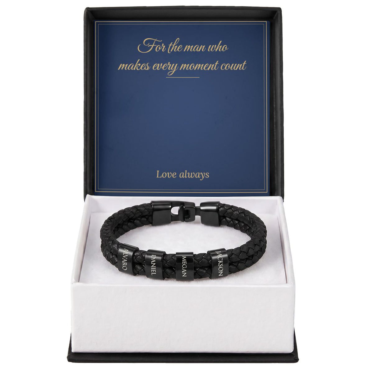 Personalised Men's Name Bracelet