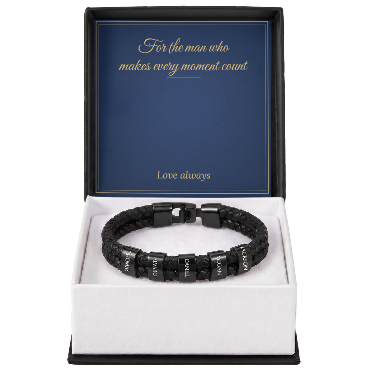 Personalised Men's Name Bracelet