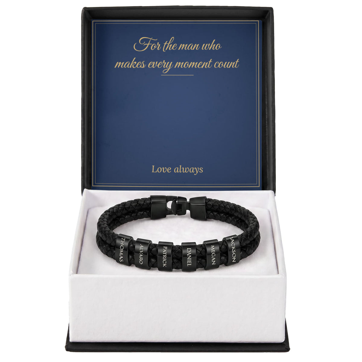 Personalised Men's Name Bracelet