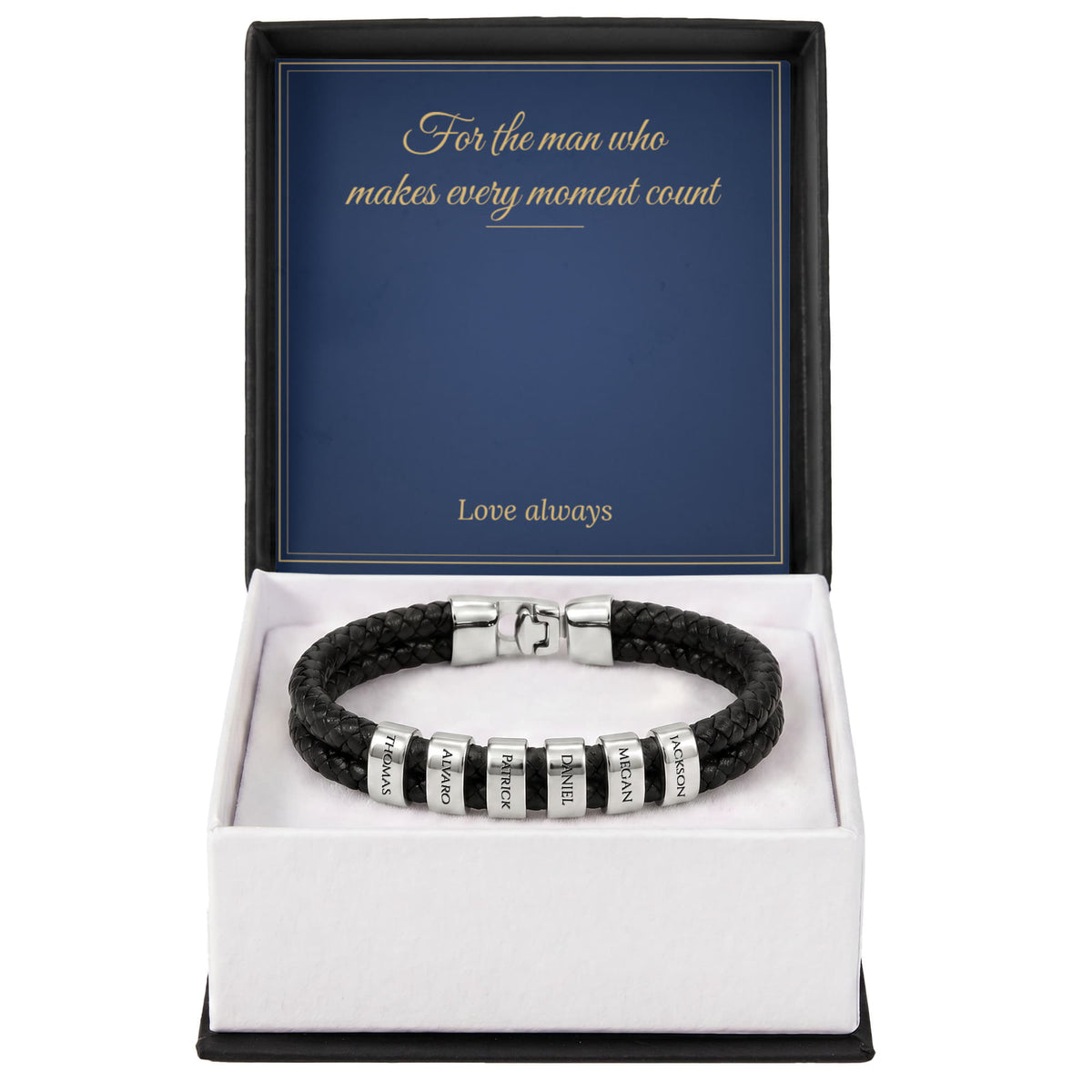 Personalised Men's Name Bracelet