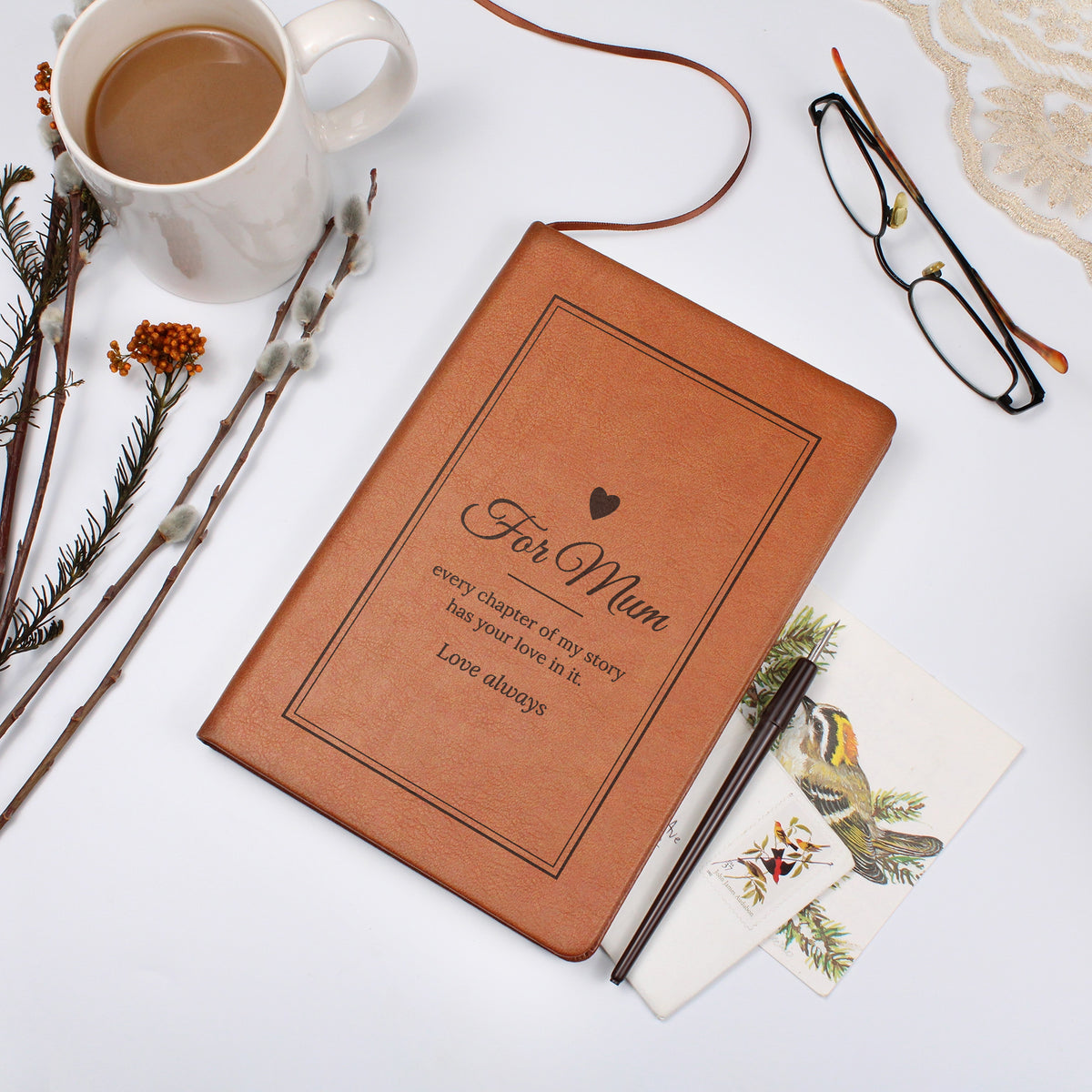 Engraved Journal – For Mum