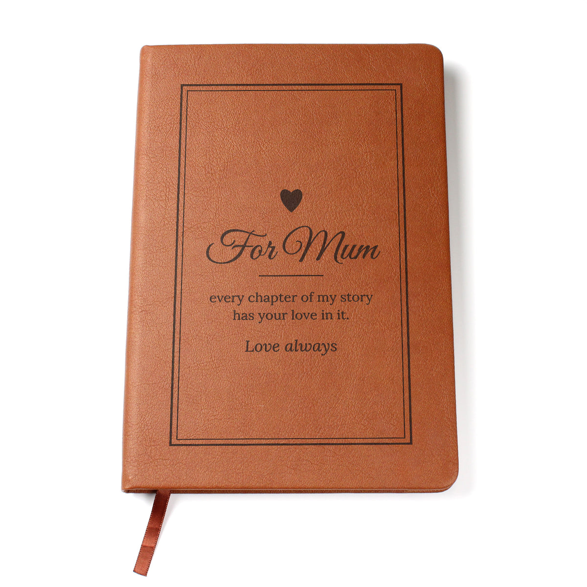 Engraved Journal – For Mum