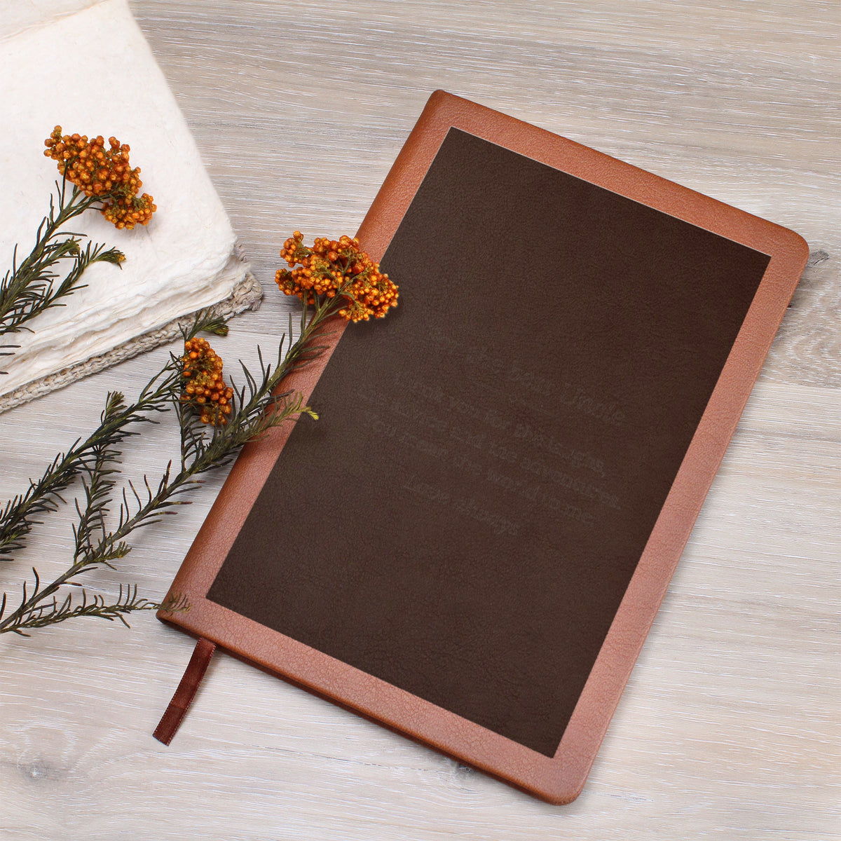 Engraved Journal – For the Best Uncle