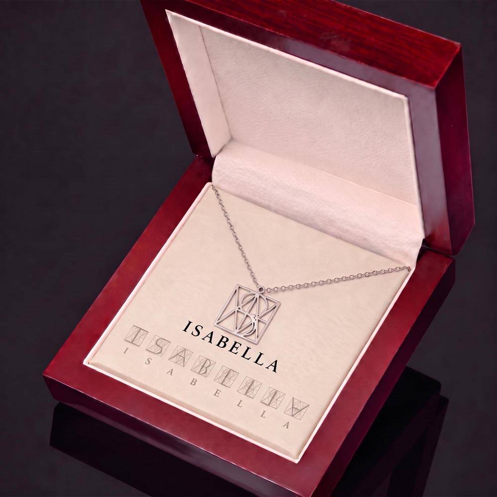 Personalised Monogram Name Necklace