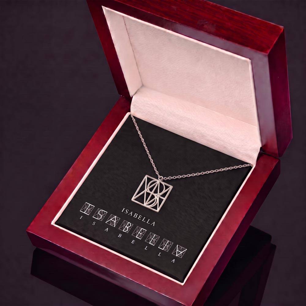 Personalised Monogram Name Necklace
