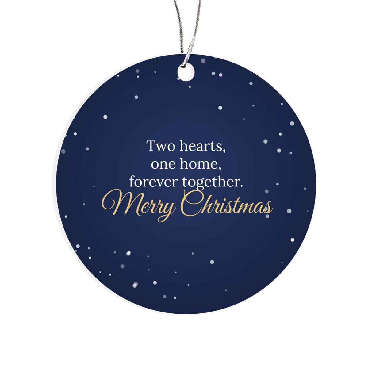 Our First Christmas as Mr & Mrs 2026 – Ornament