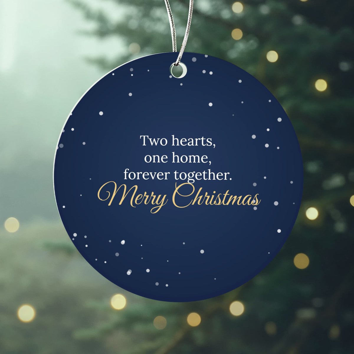 Our First Christmas as Mr & Mrs 2026 – Ornament