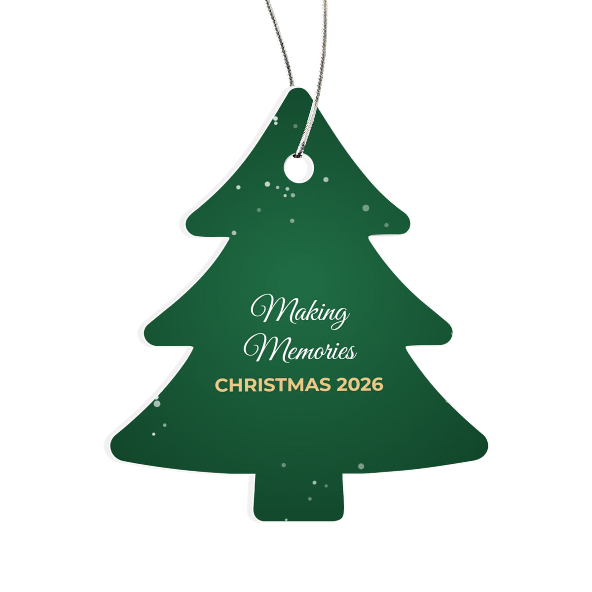 Making Memories – Christmas 2026 Tree Ornament