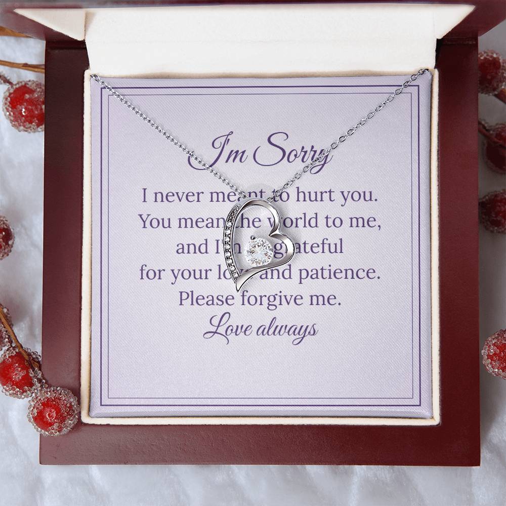 Forever Love Necklace – I'm Sorry