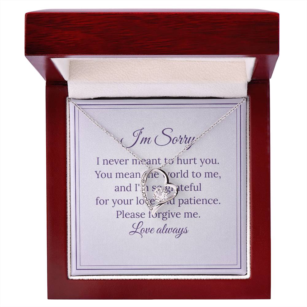 Forever Love Necklace – I'm Sorry