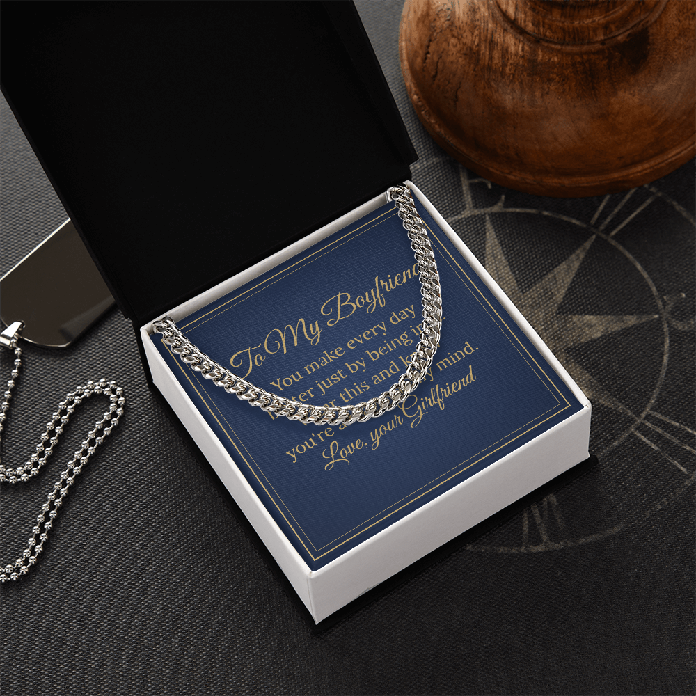 Cuban Link Chain – To My Boyfriend