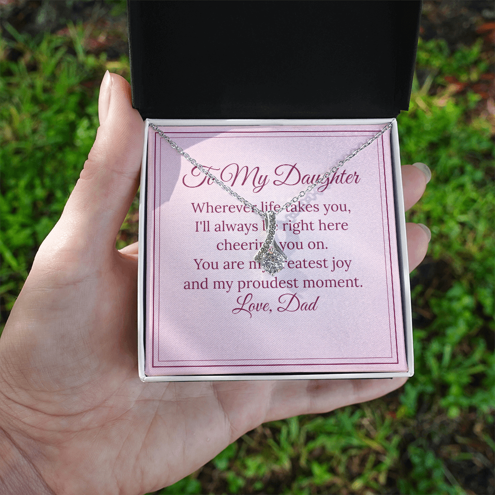 Alluring Beauty Necklace – To My Daughter, Love Dad