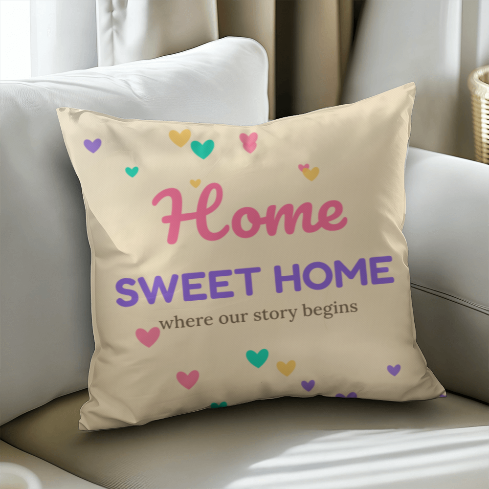Home Sweet Home – Cushion with Insert