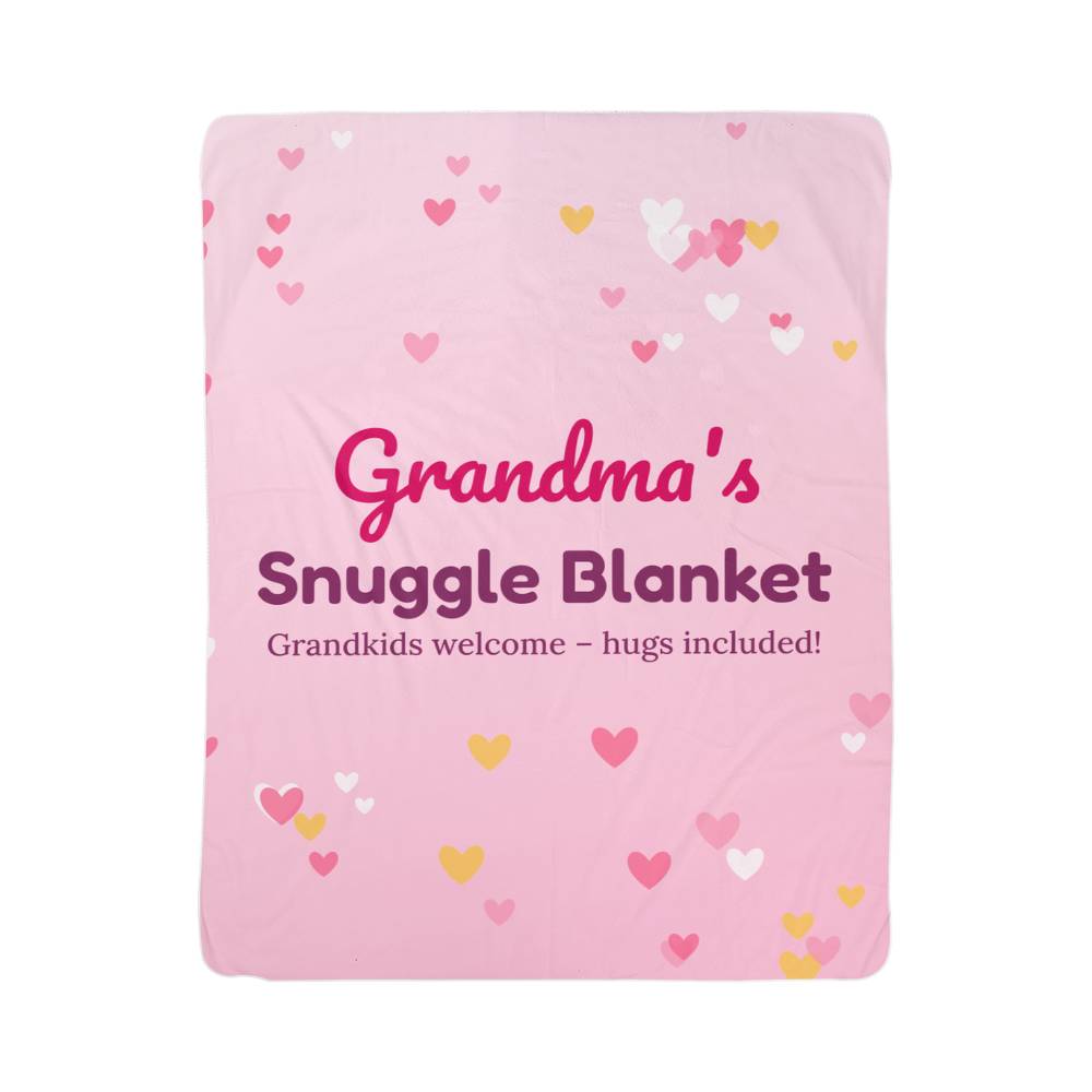 Grandma's Snuggle Blanket – Sherpa Fleece