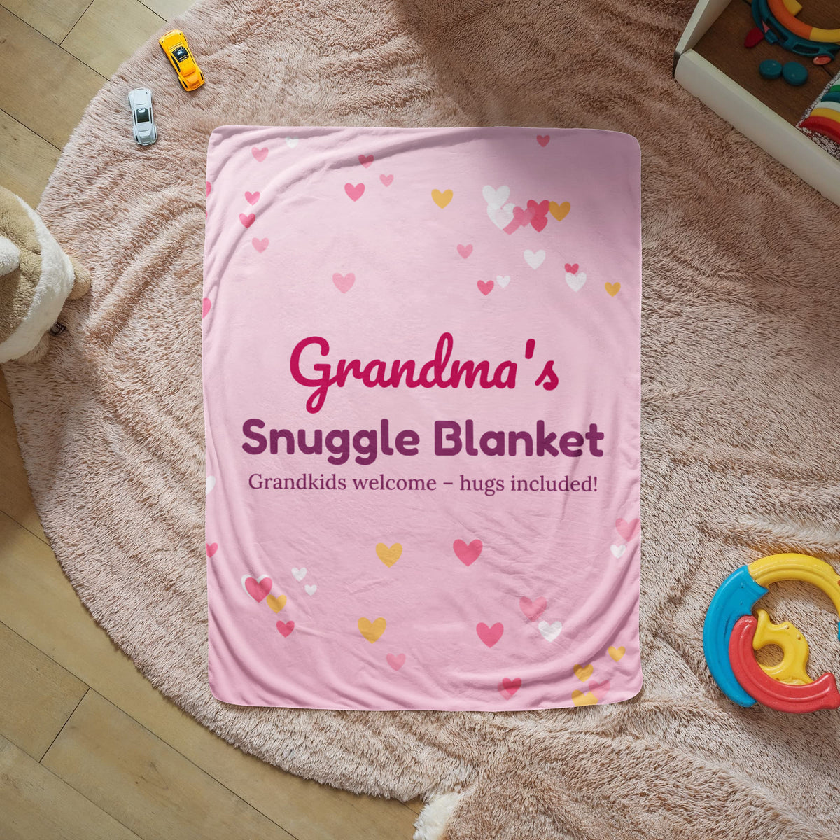 Grandma's Snuggle Blanket – Sherpa Fleece