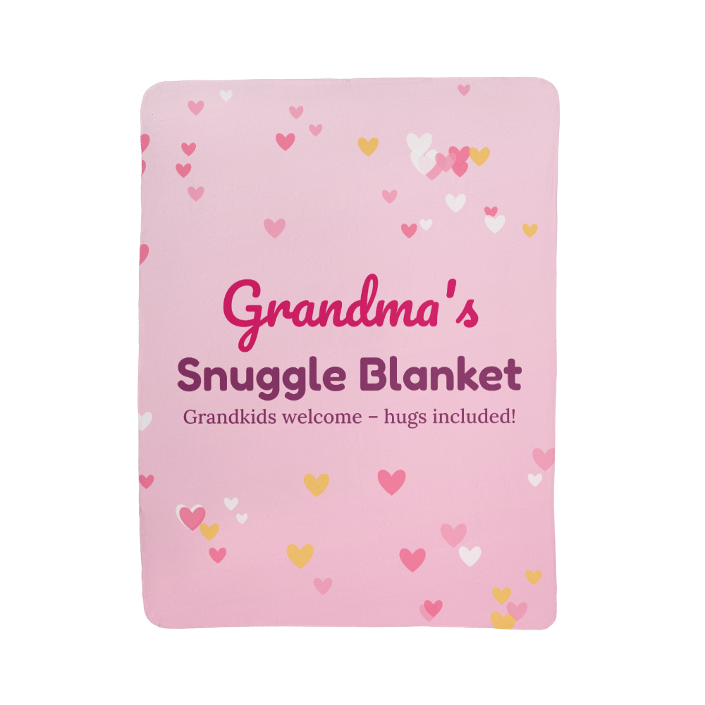 Grandma's Snuggle Blanket – Sherpa Fleece