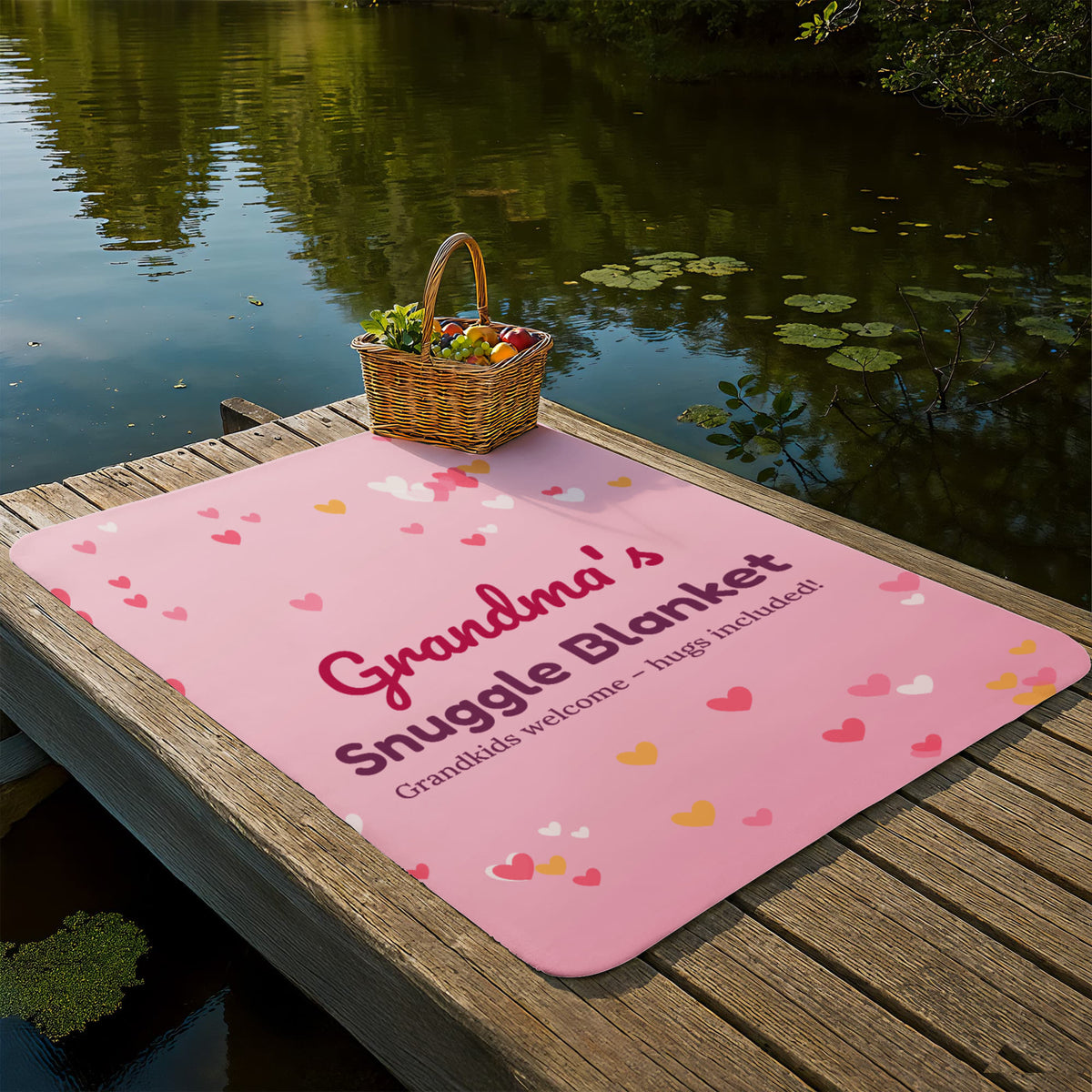 Grandma's Snuggle Blanket – Sherpa Fleece