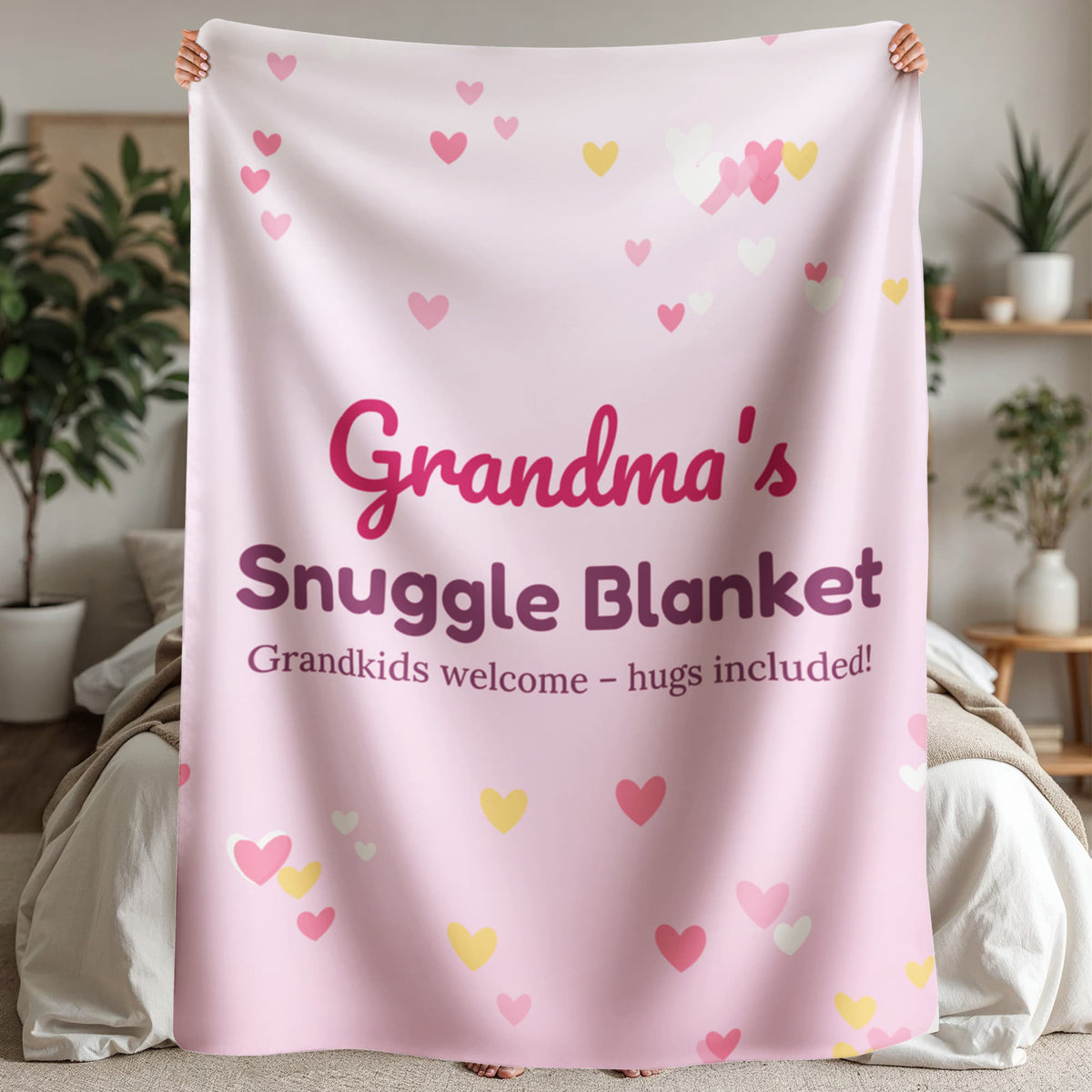 Grandma's Snuggle Blanket – Sherpa Fleece