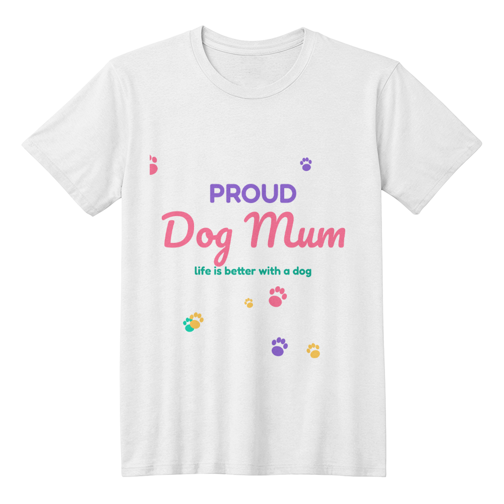 Proud Dog Mum – Unisex T-Shirt