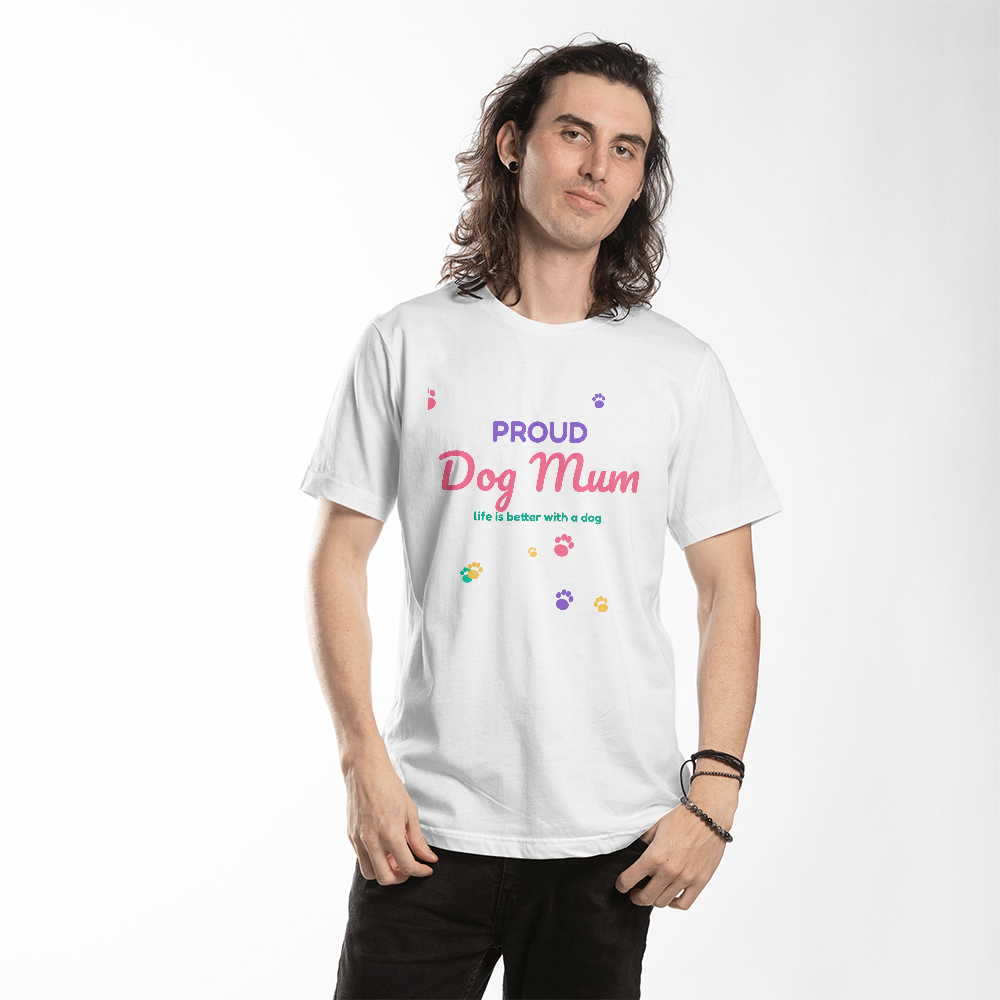 Proud Dog Mum – Unisex T-Shirt