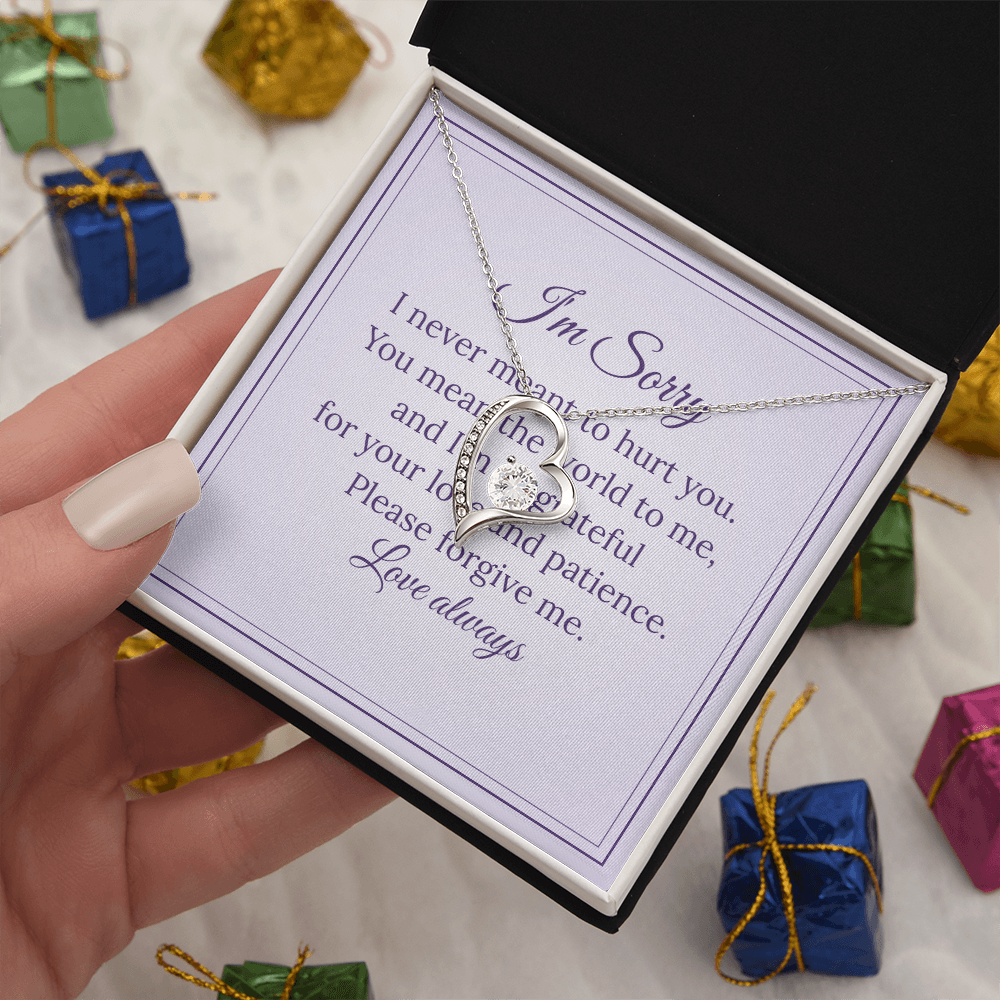 Forever Love Necklace – I'm Sorry