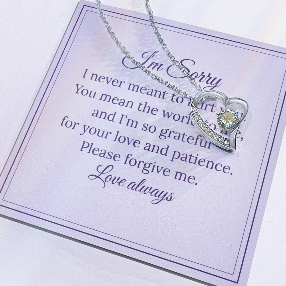 Forever Love Necklace – I'm Sorry