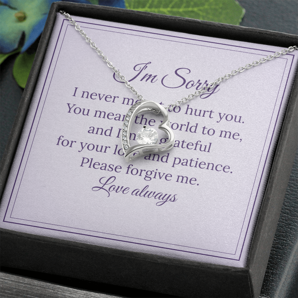 Forever Love Necklace – I'm Sorry