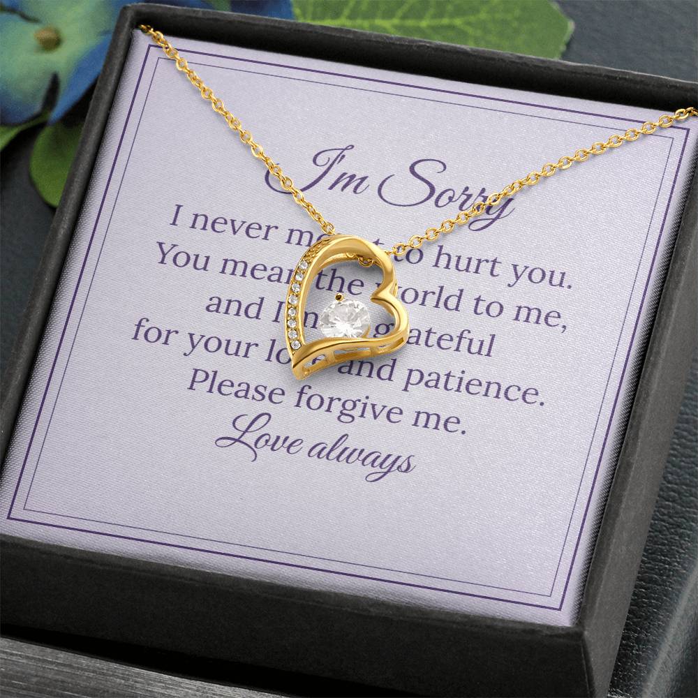 Forever Love Necklace – I'm Sorry