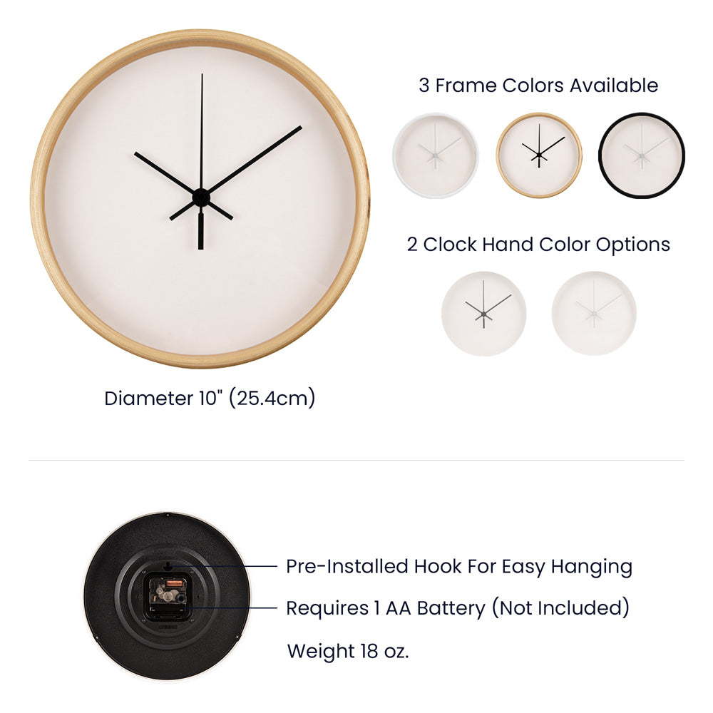 Family Time – Wooden Frame Wall Clock