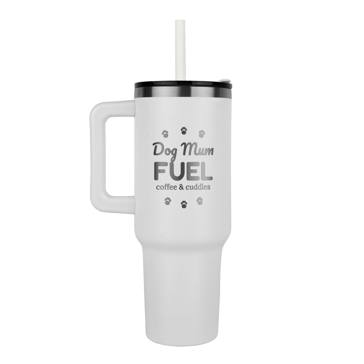 Dog Mum Fuel – Engraved 40oz Tumbler