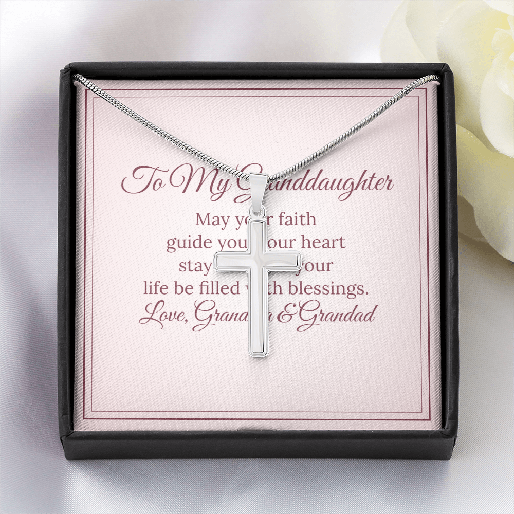 Cross Necklace – To My Granddaughter