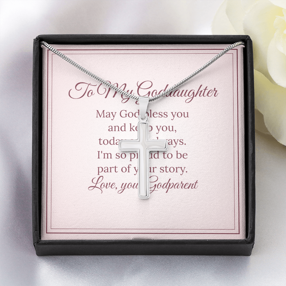 Cross Necklace – To My Goddaughter