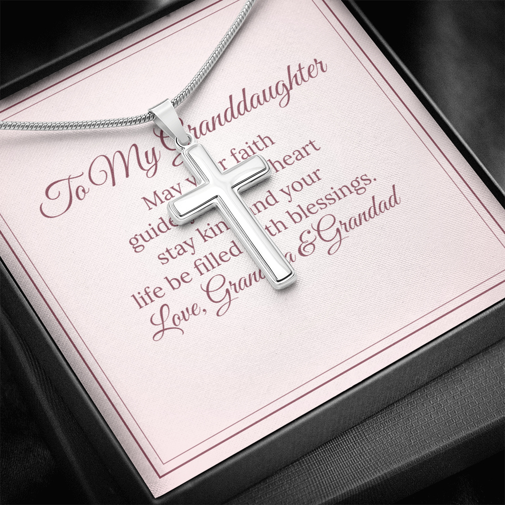 Cross Necklace – To My Granddaughter