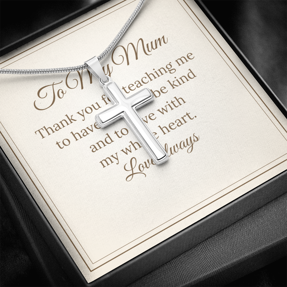 Cross Necklace – To My Mum