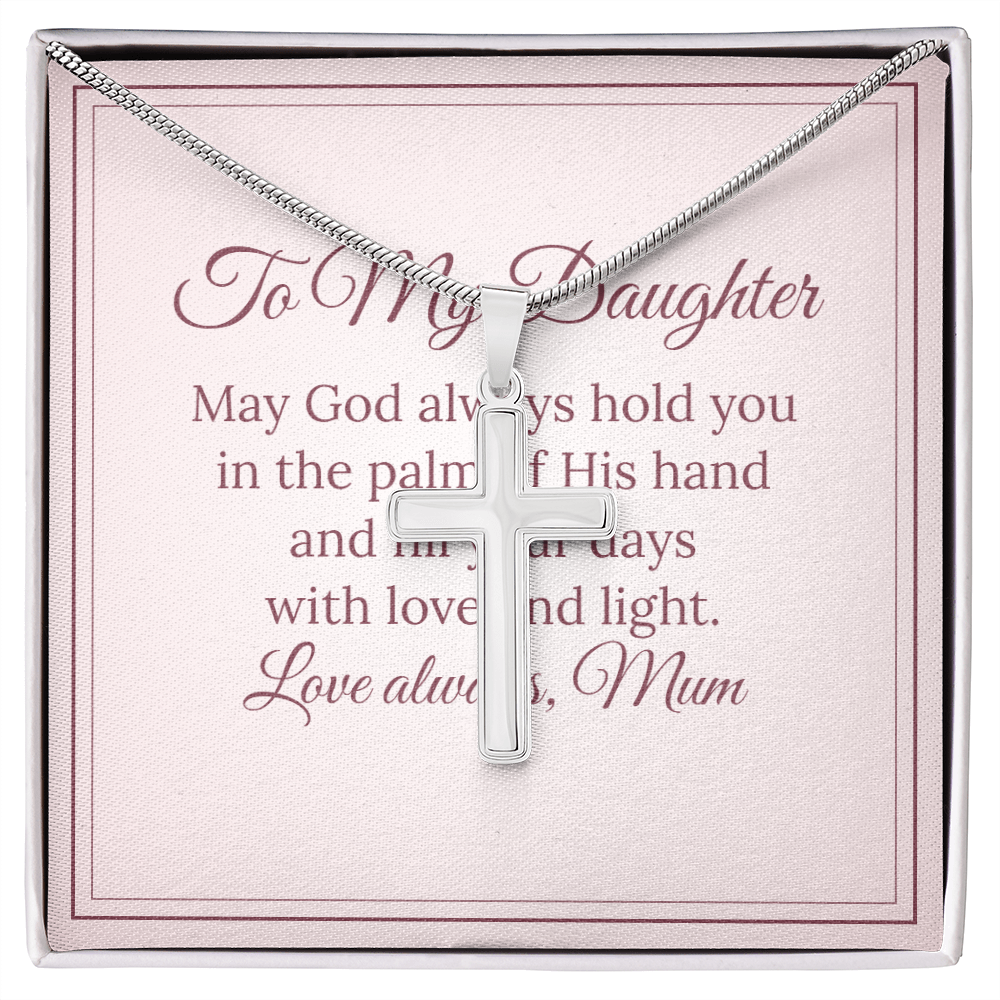 Cross Necklace – To My Daughter