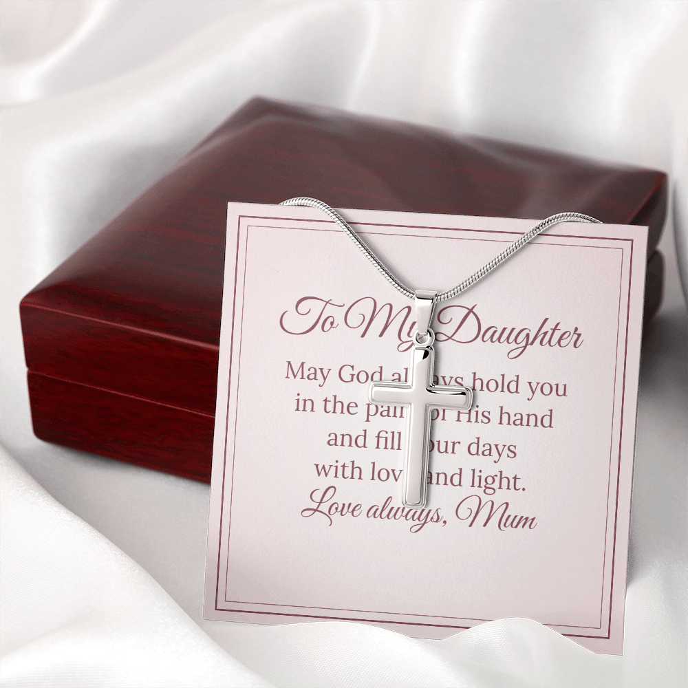 Cross Necklace – To My Daughter