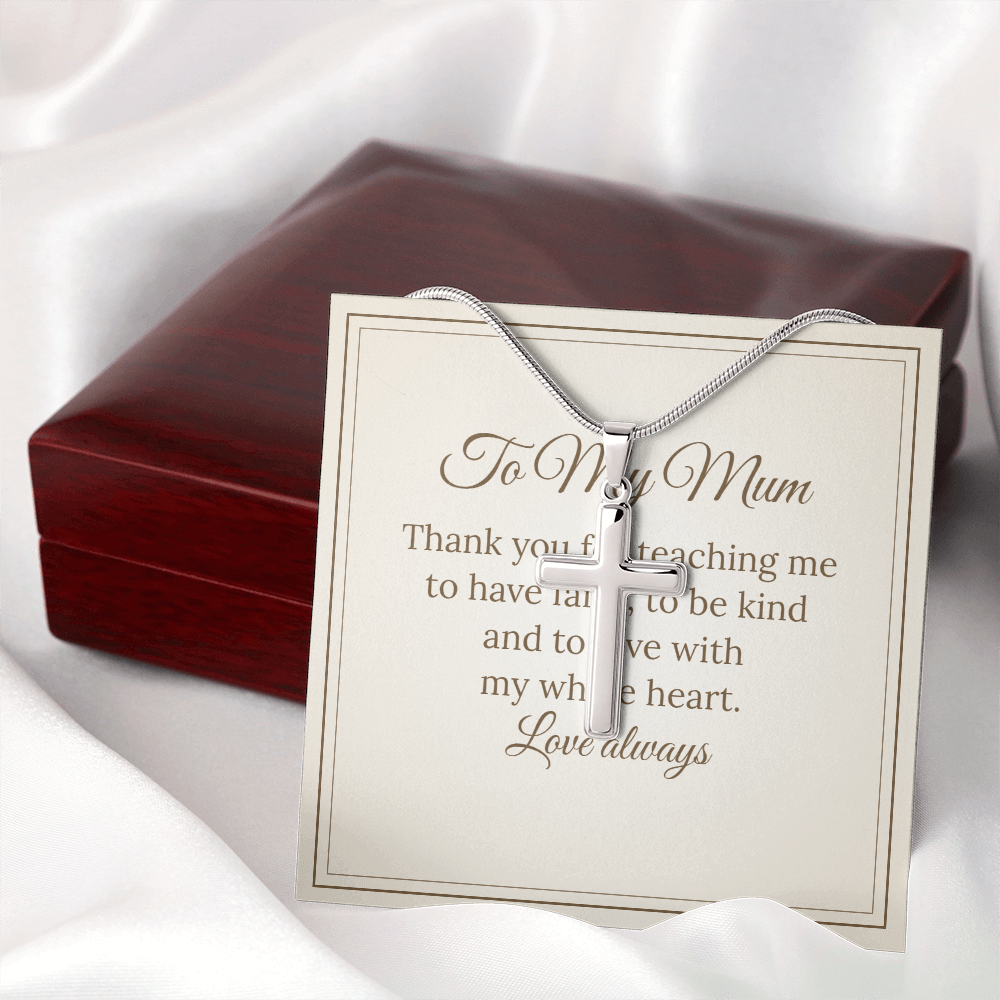 Cross Necklace – To My Mum