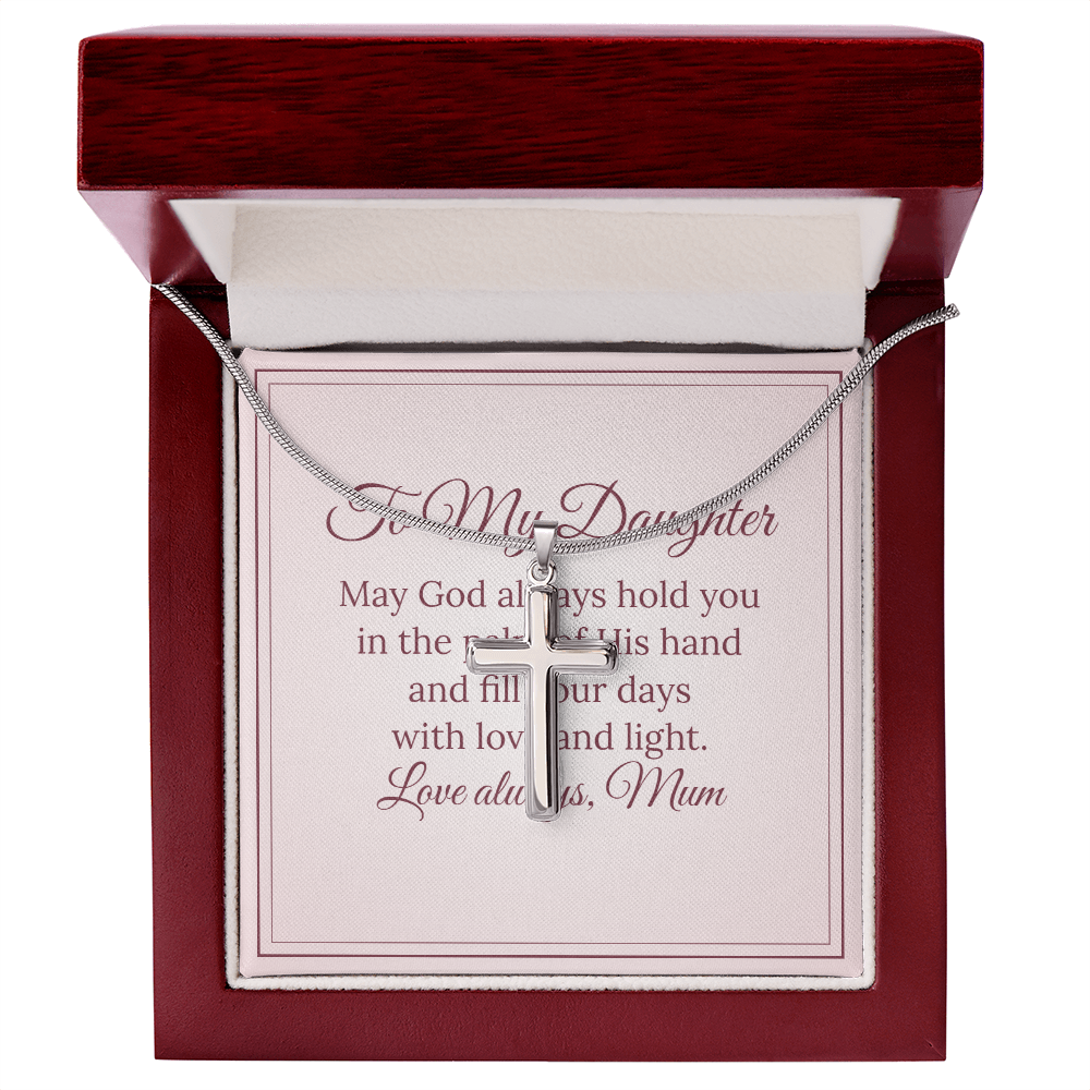 Cross Necklace – To My Daughter