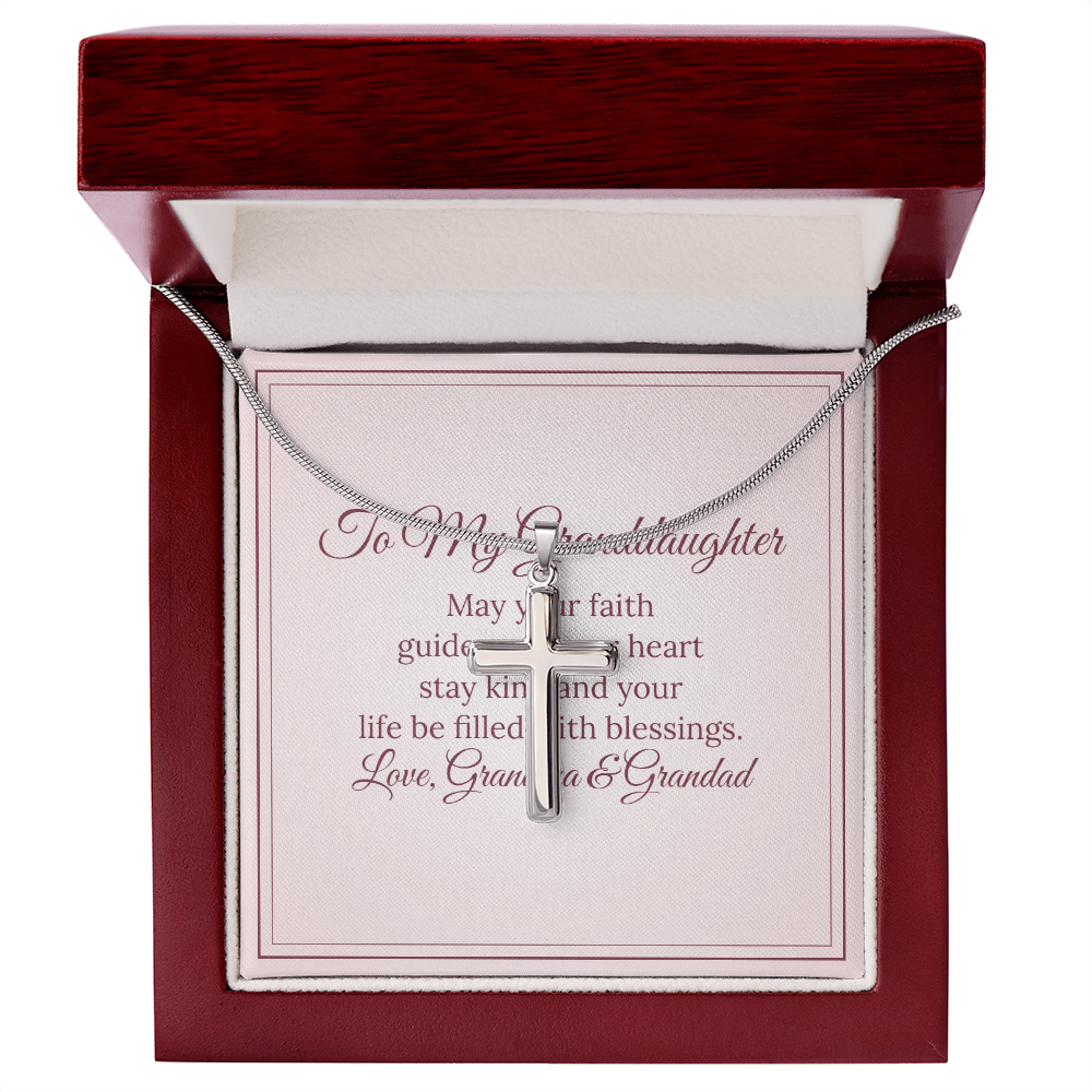 Cross Necklace – To My Granddaughter