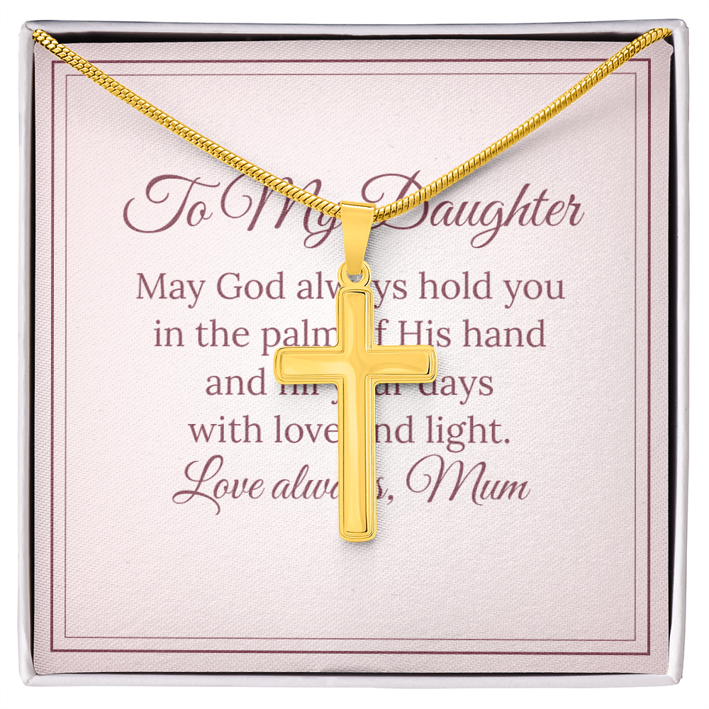 Cross Necklace – To My Daughter