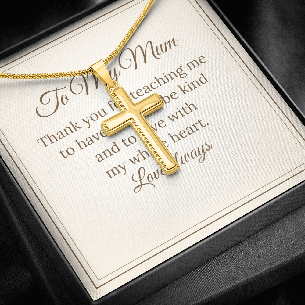 Cross Necklace – To My Mum
