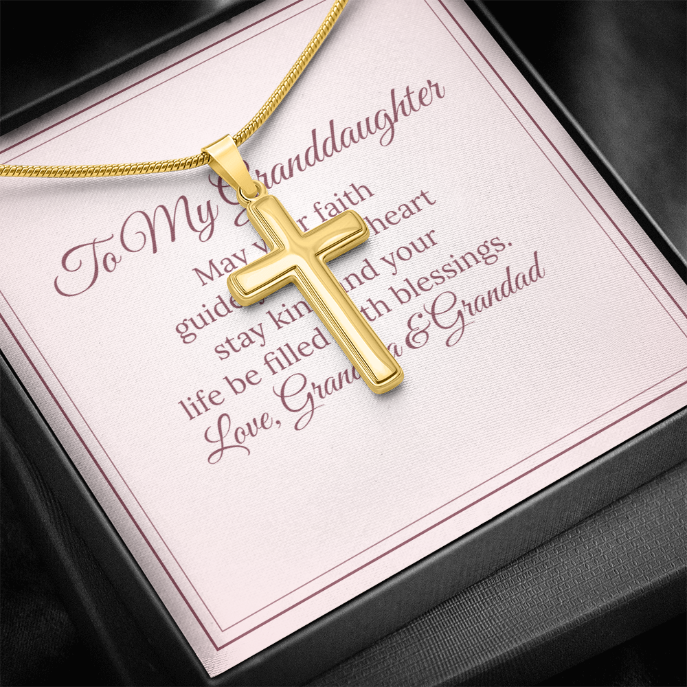 Cross Necklace – To My Granddaughter